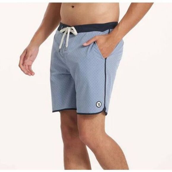 Vuori Cruise Boardshorts Tie Front Size 36 - Picture 1 of 11